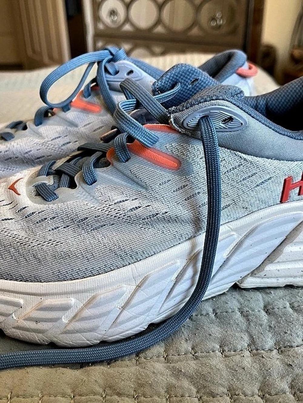 Hoka Gaviota 4 Women's Gray & Pink US 6